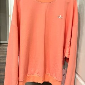 Brand new Alo accolade crew neck pullover